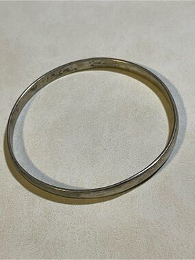 Vintage Mexican Silver”.925” Eagle Hallmark Stamped Bracelet Sz 8+ / 16.791grams